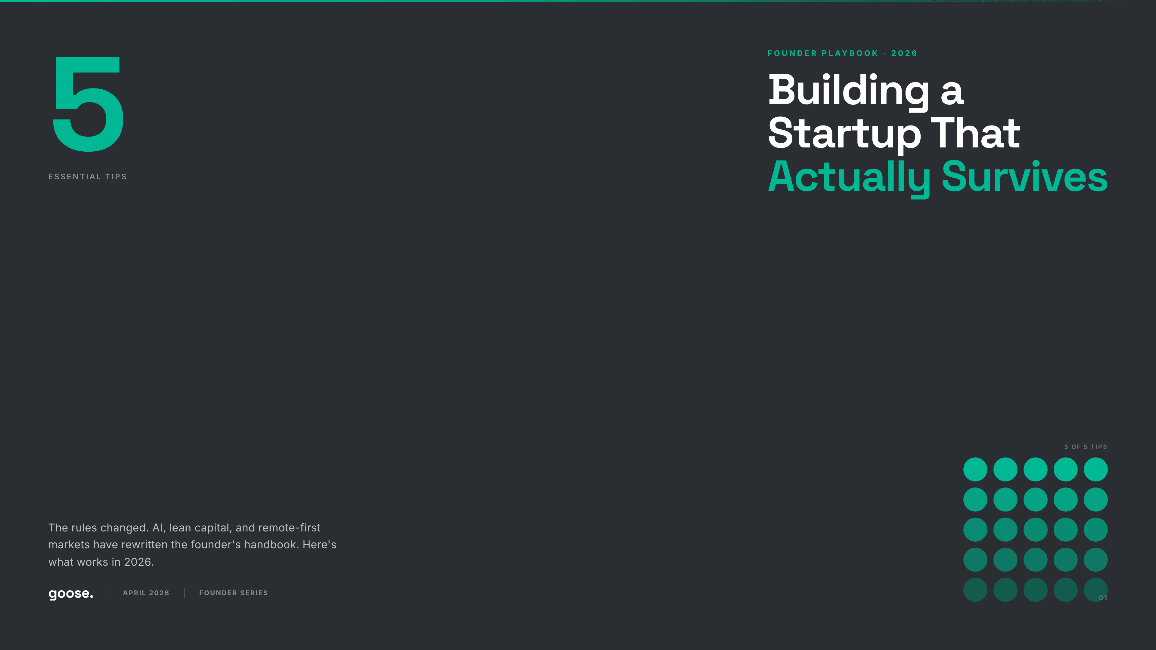 Dot Grid Stat — slides