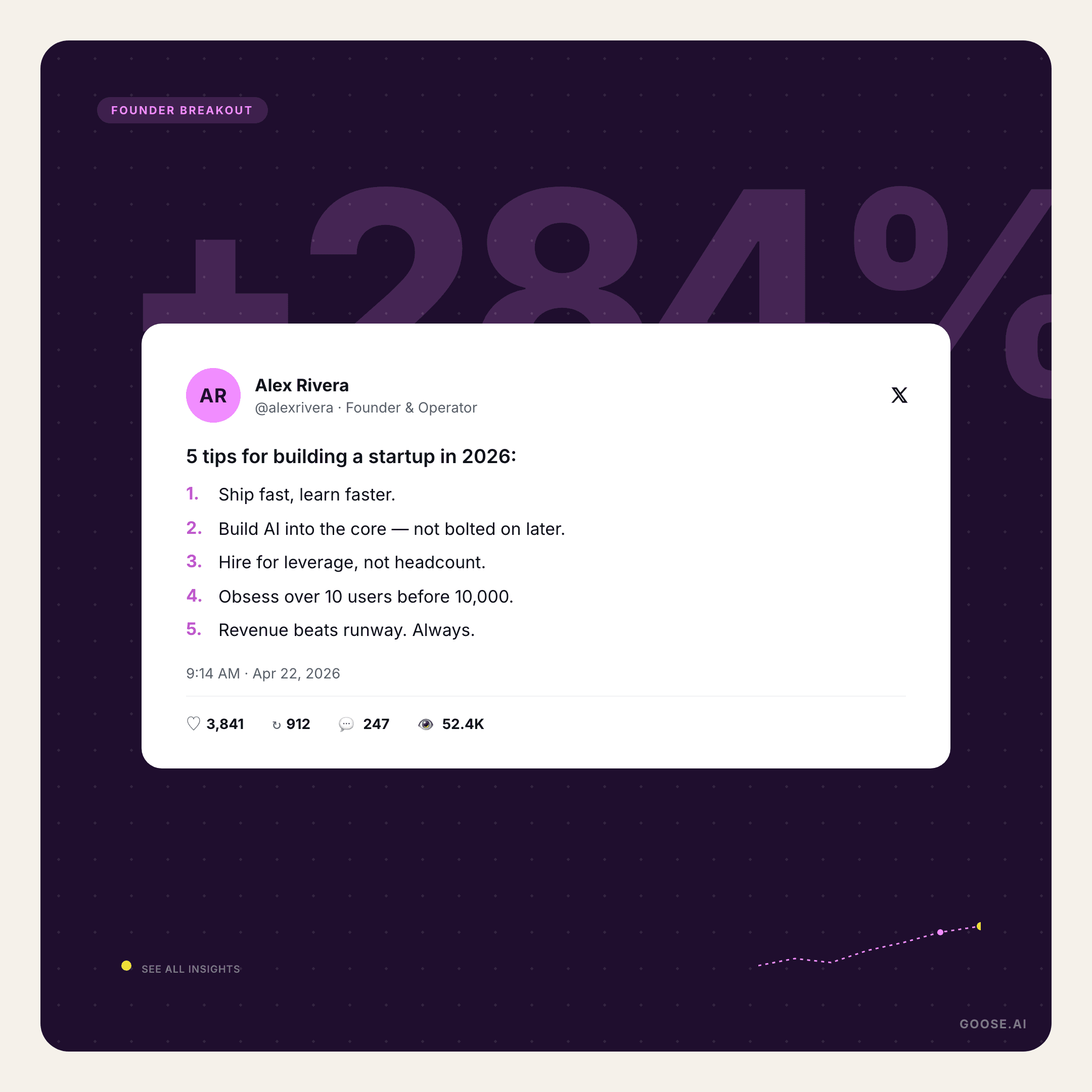 Neon Dashboard — tweet